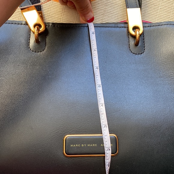 Marc by Marc Jacobs Bag Motif Ladies Black Leather Tote - Picture 9 of 9